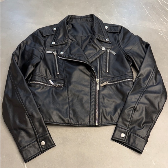 Jackets & Blazers - Black Women's Moto Jacket